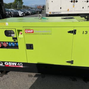 a green pramac generator