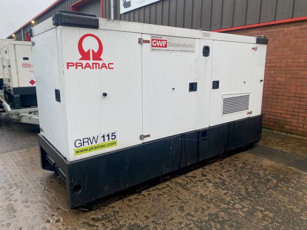 a white pramac generator